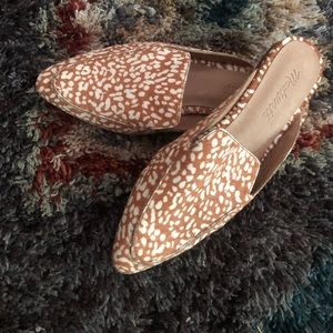 Madewell Skimmer Calf Hair Mules